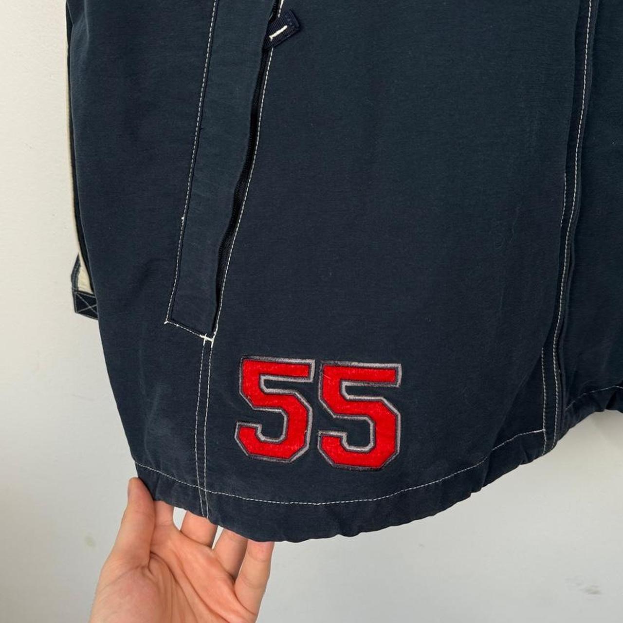 Disneyland Mickey Mouse Embroidered 2000s Navy Blue Jacket (XXL)