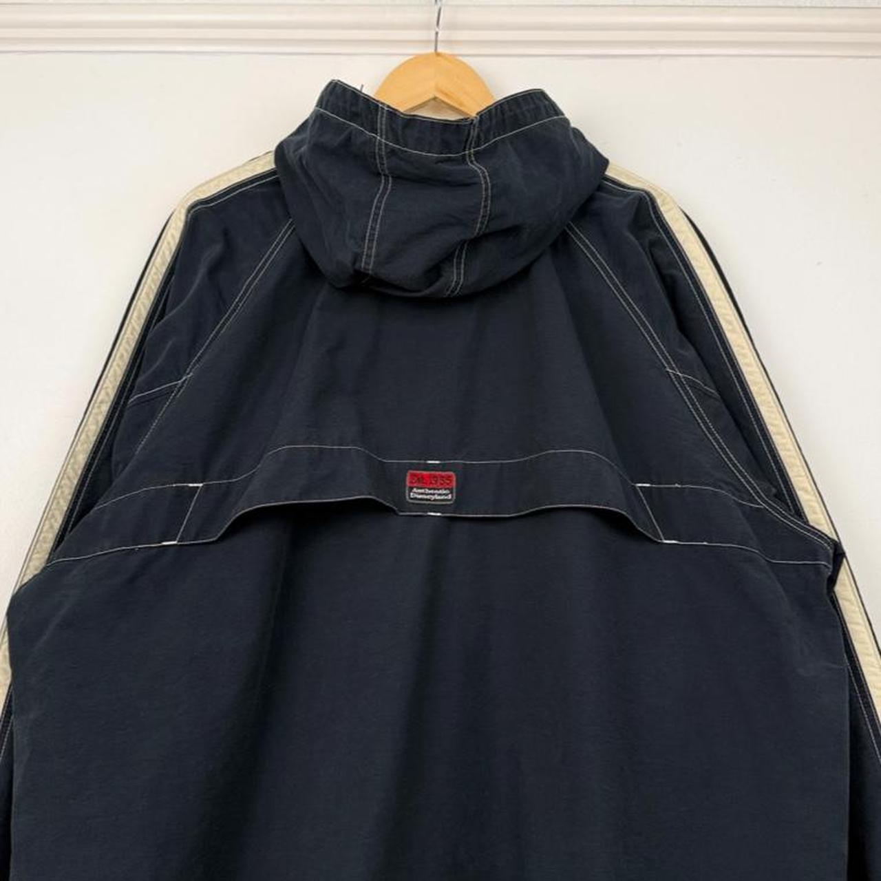 Disneyland Mickey Mouse Embroidered 2000s Navy Blue Jacket (XXL)