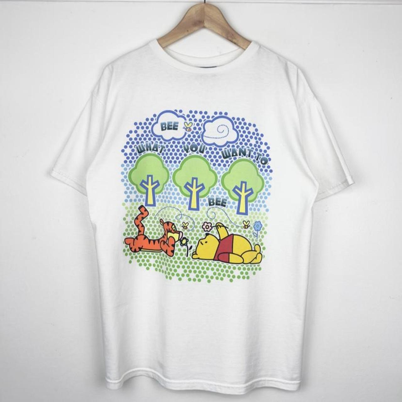 Vintage 90s Tigger & Pooh Bee Friends White T Shirt (L)
