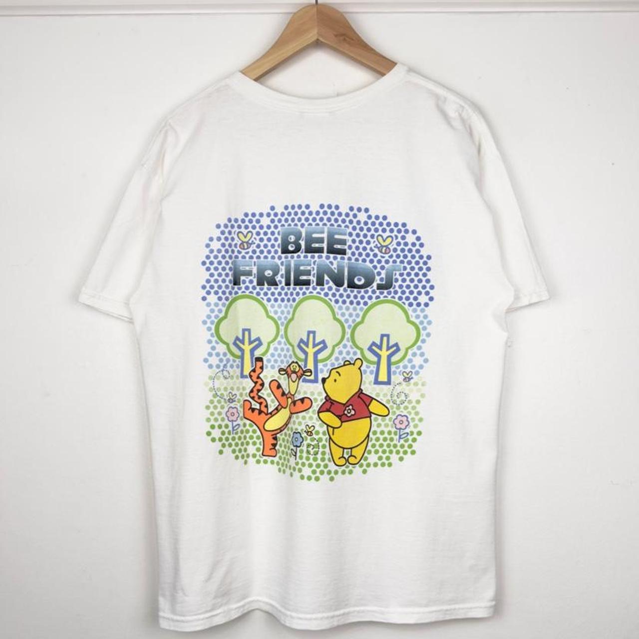 Vintage 90s Tigger & Pooh Bee Friends White T Shirt (L)