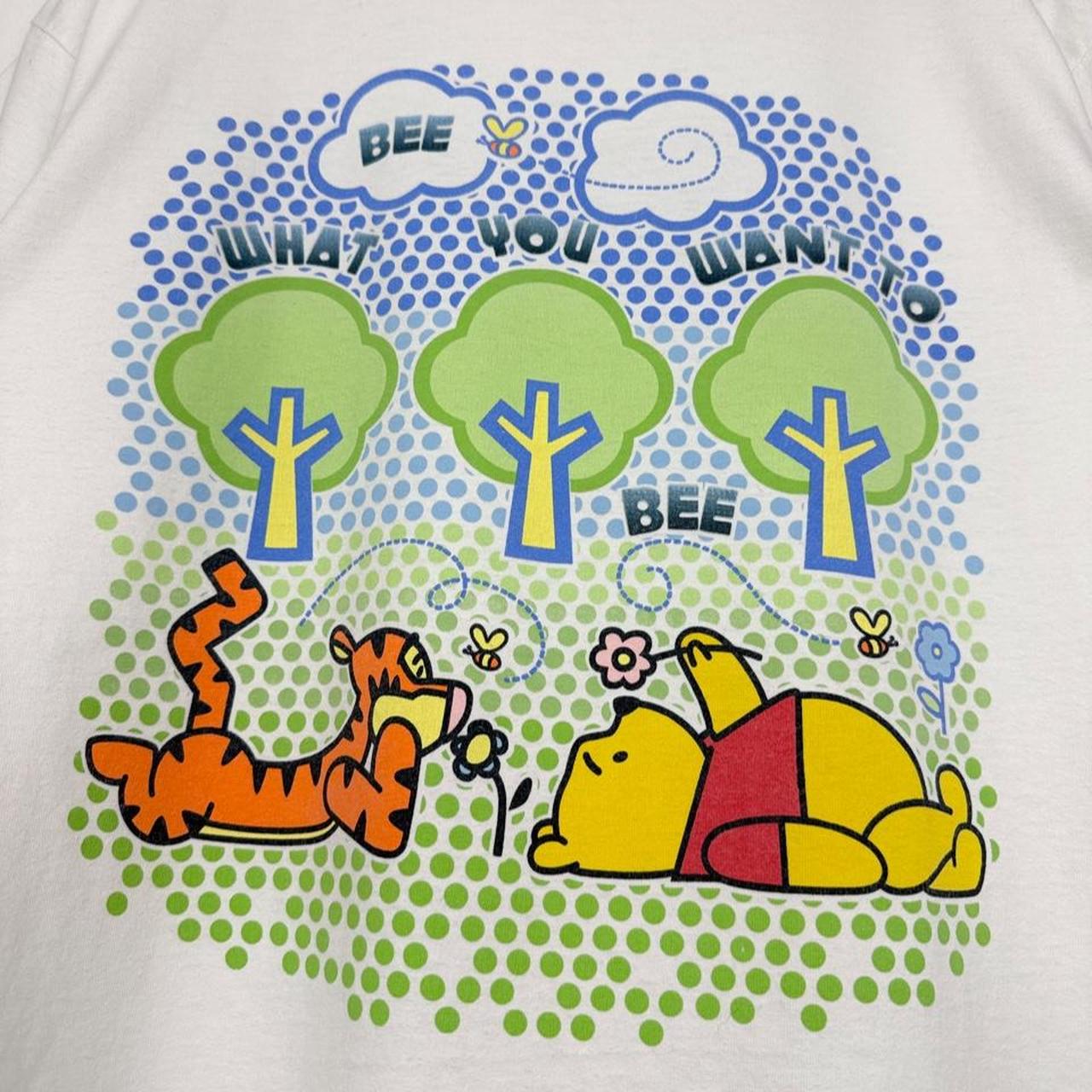 Vintage 90s Tigger & Pooh Bee Friends White T Shirt (L)