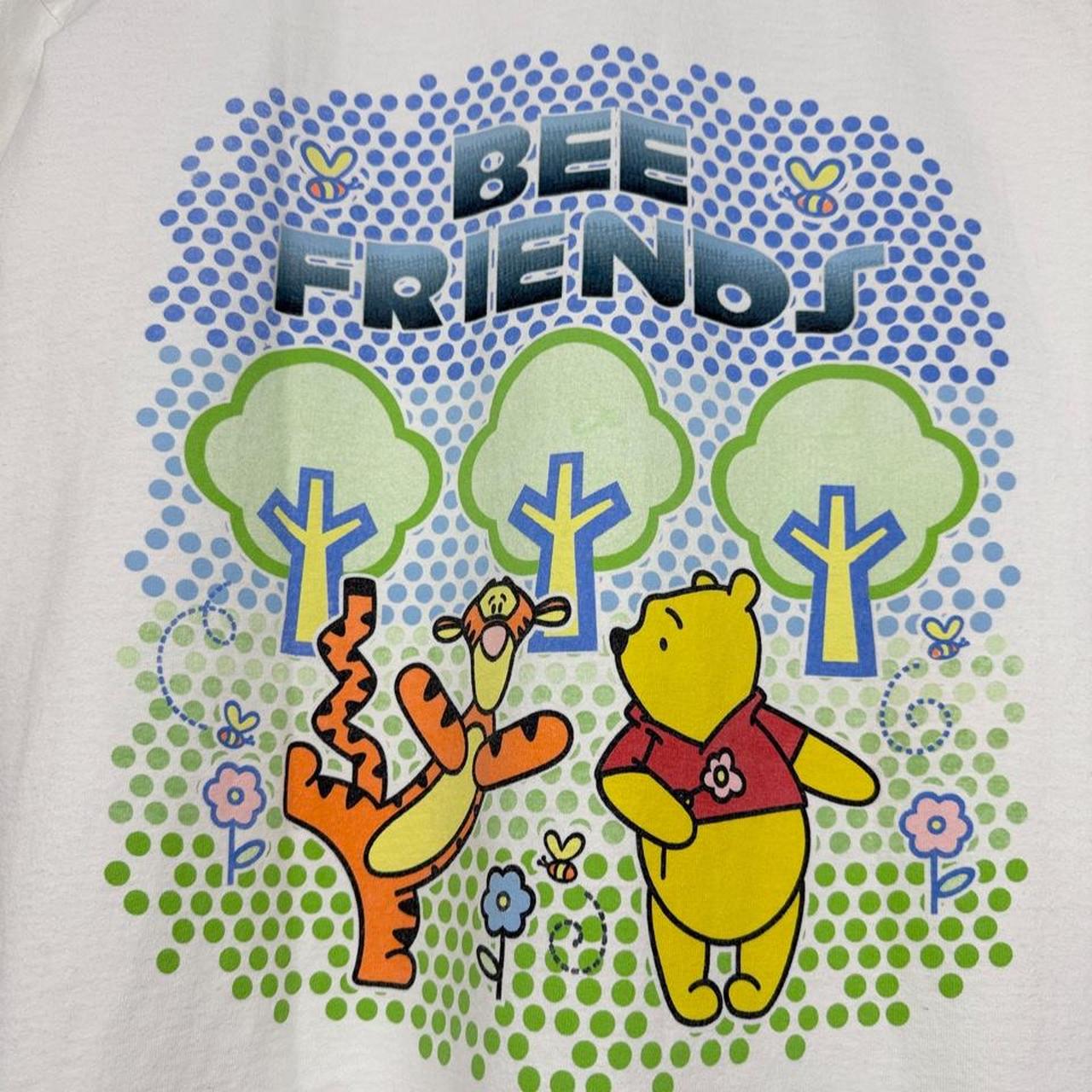 Vintage 90s Tigger & Pooh Bee Friends White T Shirt (L)