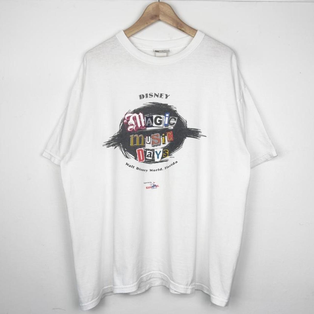 Vintage 00s Disney Magic Music Days Florida White T Shirt (XL)