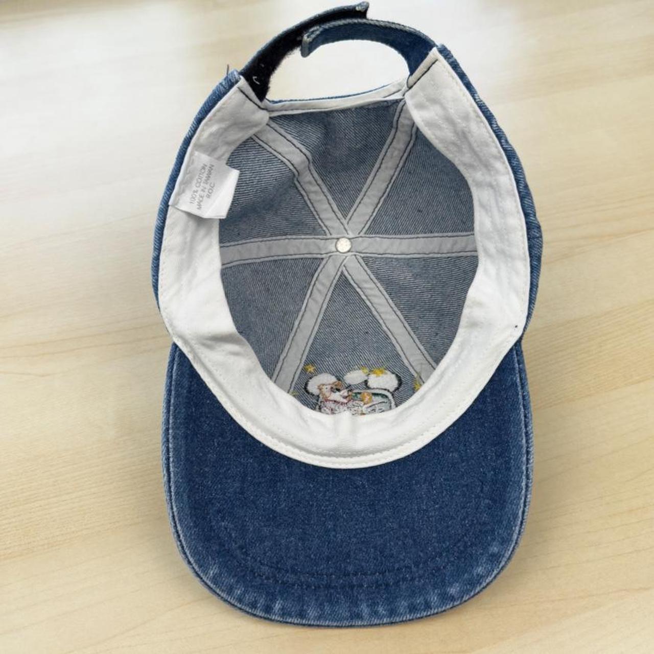 Vintage 90s Disney Channel Winnie the Pooh Denim Cap (Youth)