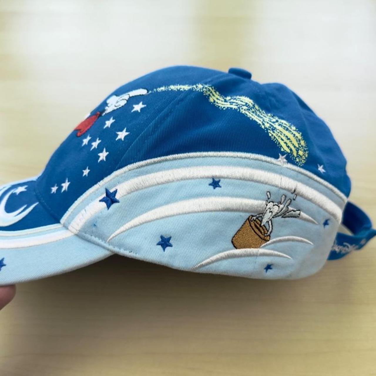 Vintage 00s Sorcerer Mickey Walt Disney World Autographed Blue Cap (Youth)