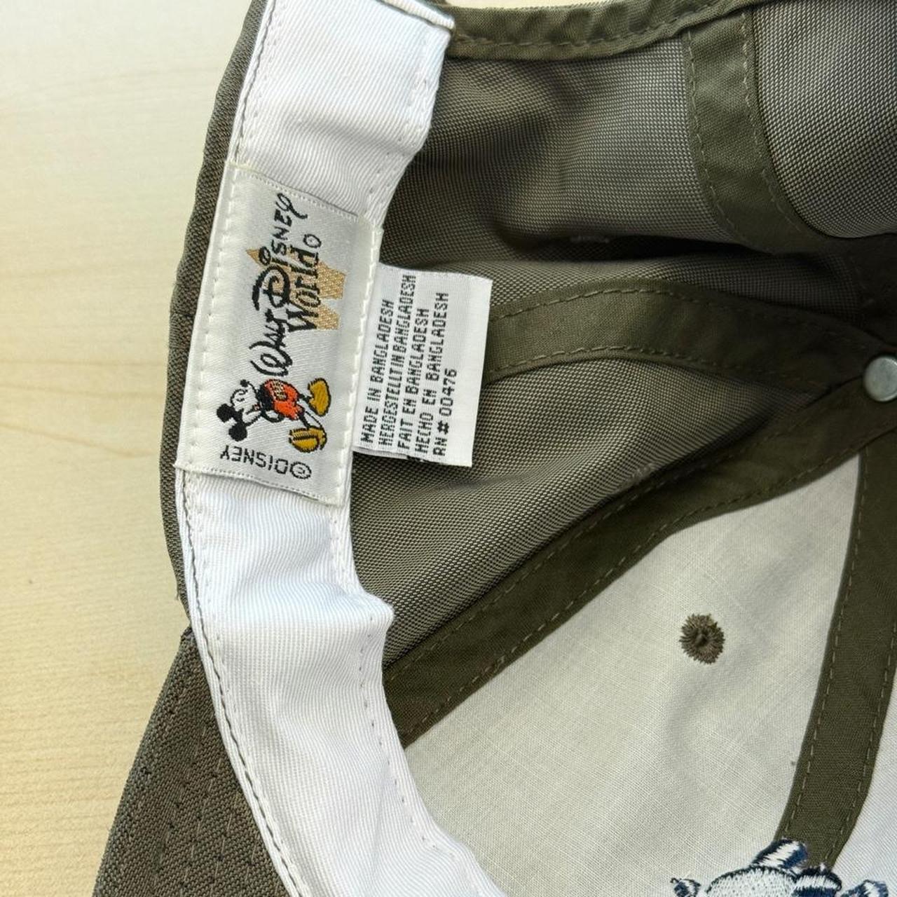 Vintage 00s Mickey Mouse Golf Embroidered Khaki Cap (Adult)