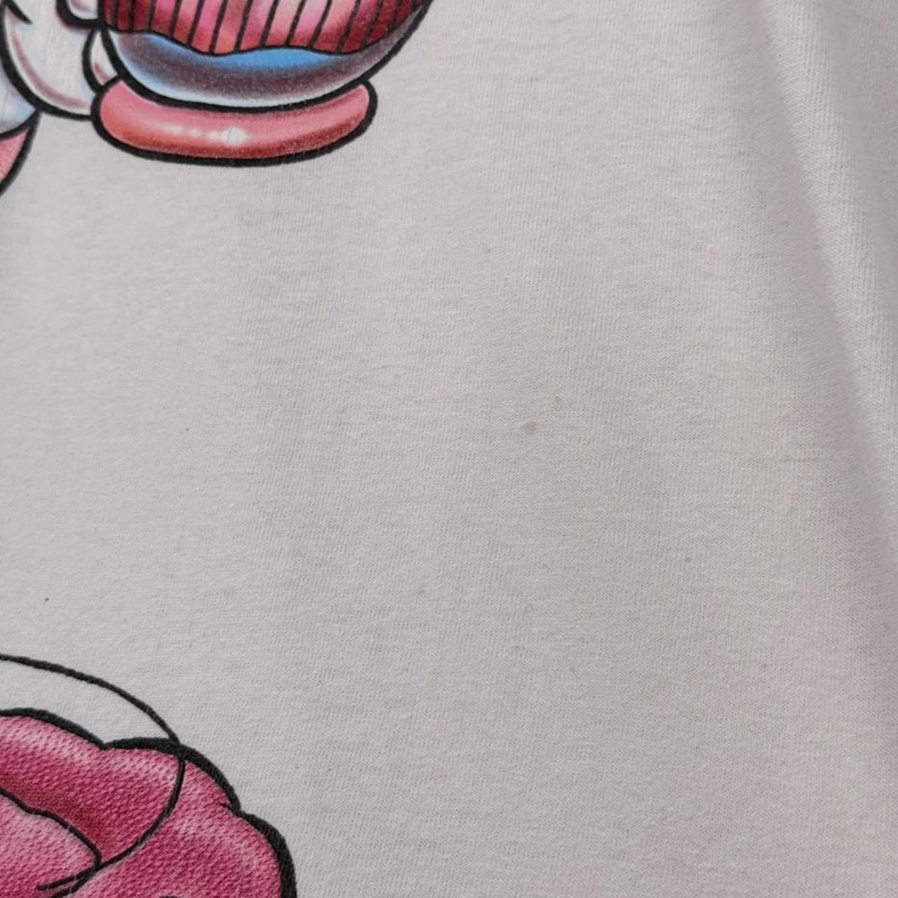 Vintage 00s Minnie Mouse Beauty Sleep Pale Pink Sleepwear T Shirt (One Size)