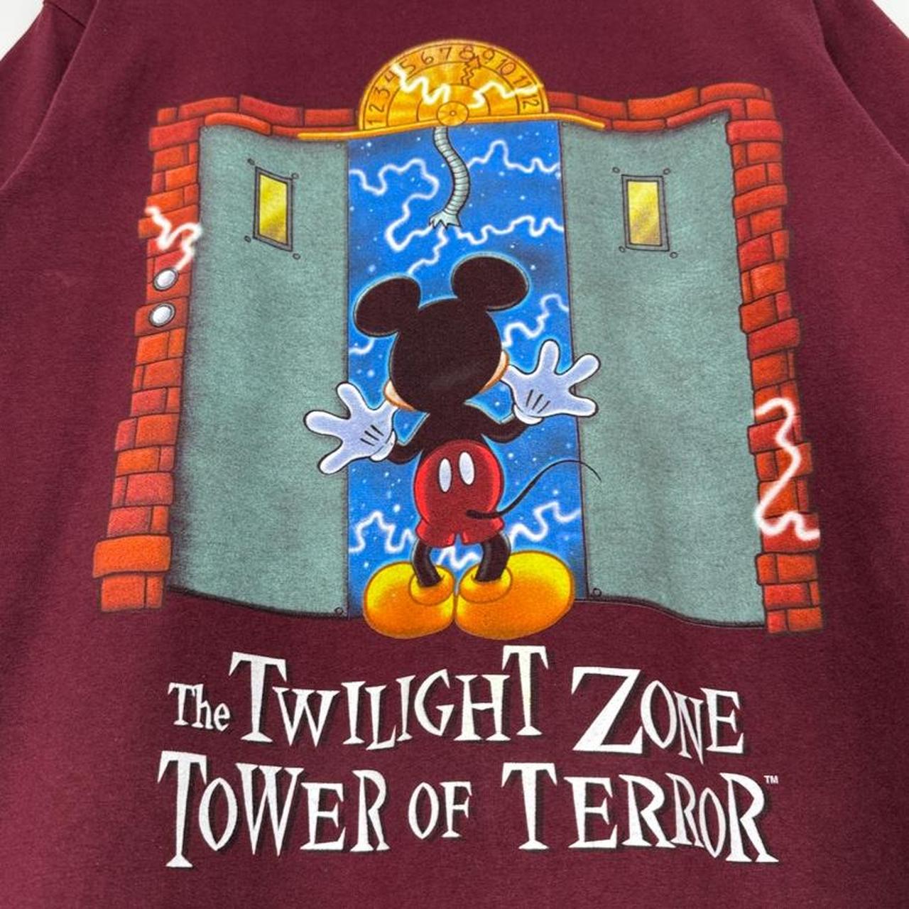 Vintage 90s The Twilight Zone Tower of Terror Mickey T Shirt (M)