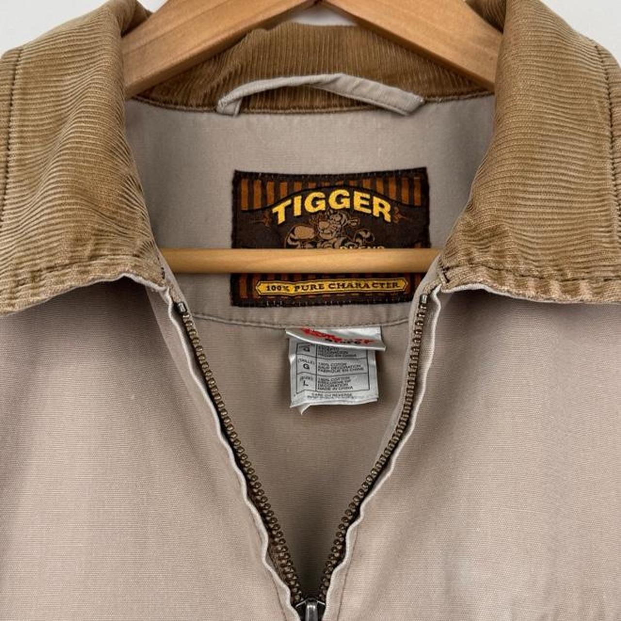 Vintage 00s Tigger Disney Store Beige Jacket (L)