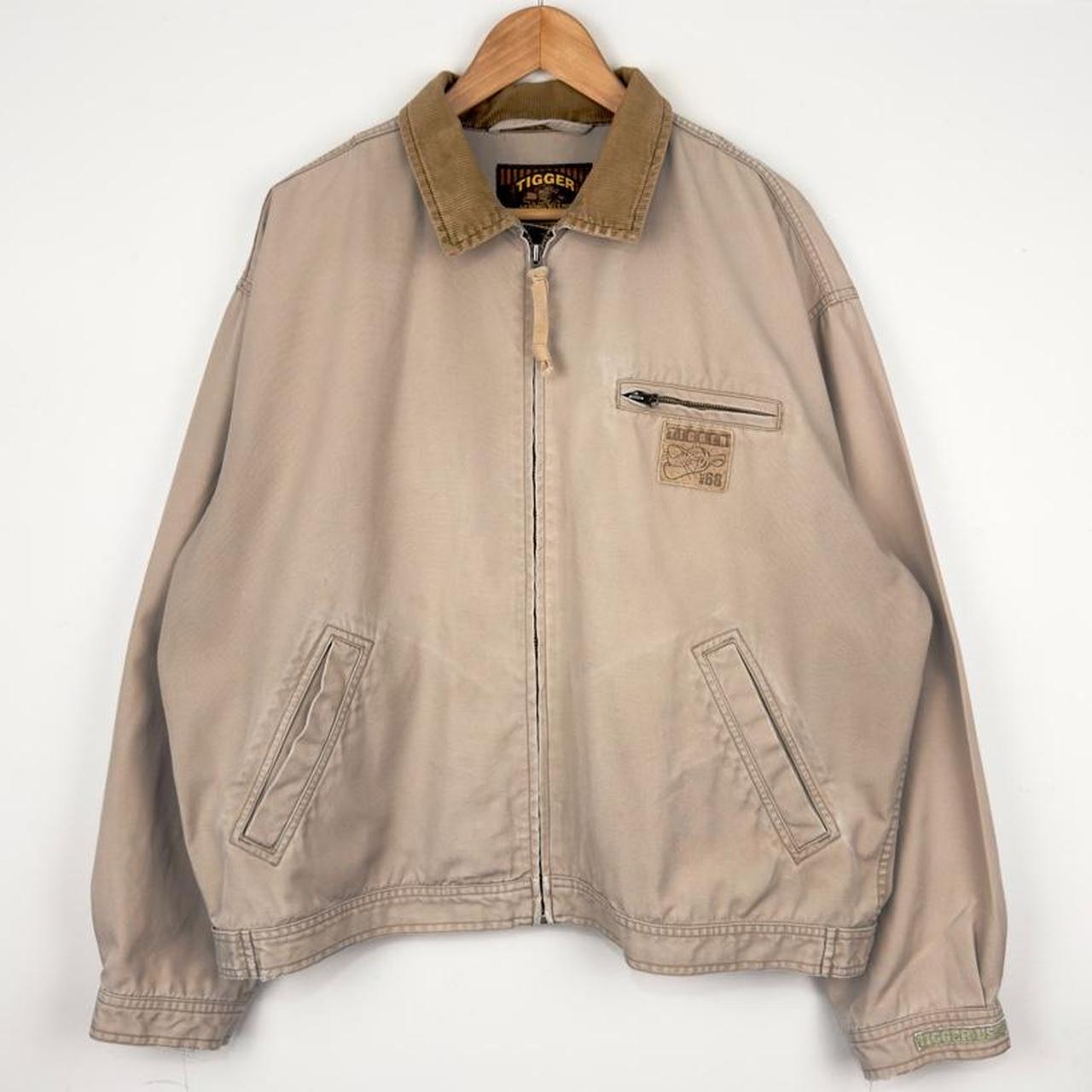 Vintage 00s Tigger Disney Store Beige Jacket (L)