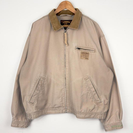 Vintage 00s Tigger Disney Store Beige Jacket (L)