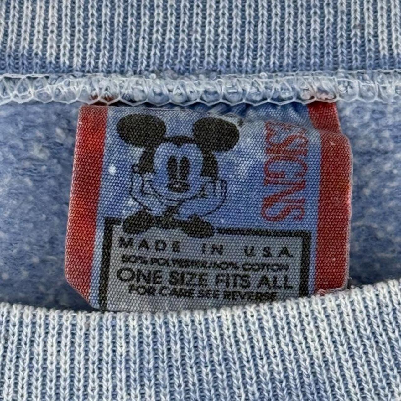 Vintage 90s Disneyland Mickey Mouse Spell Out Sweatshirt (XL)