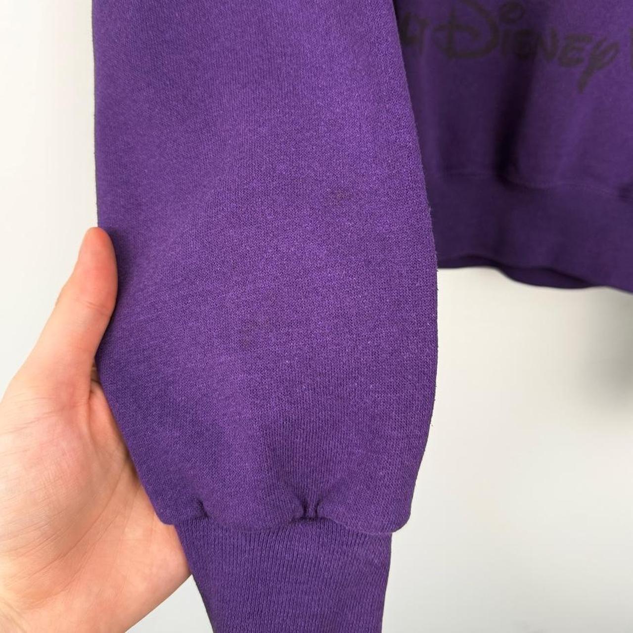 Vintage 90s Walt Disney World 25th Anniversary Purple Sweatshirt (M)