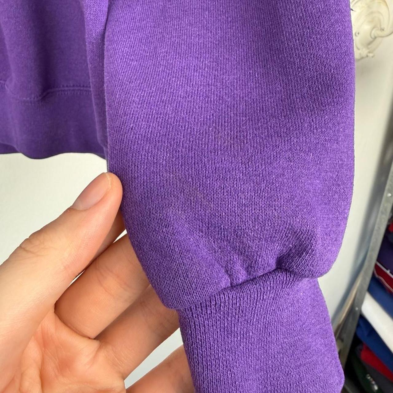 Vintage 90s Walt Disney World 25th Anniversary Purple Sweatshirt (M)