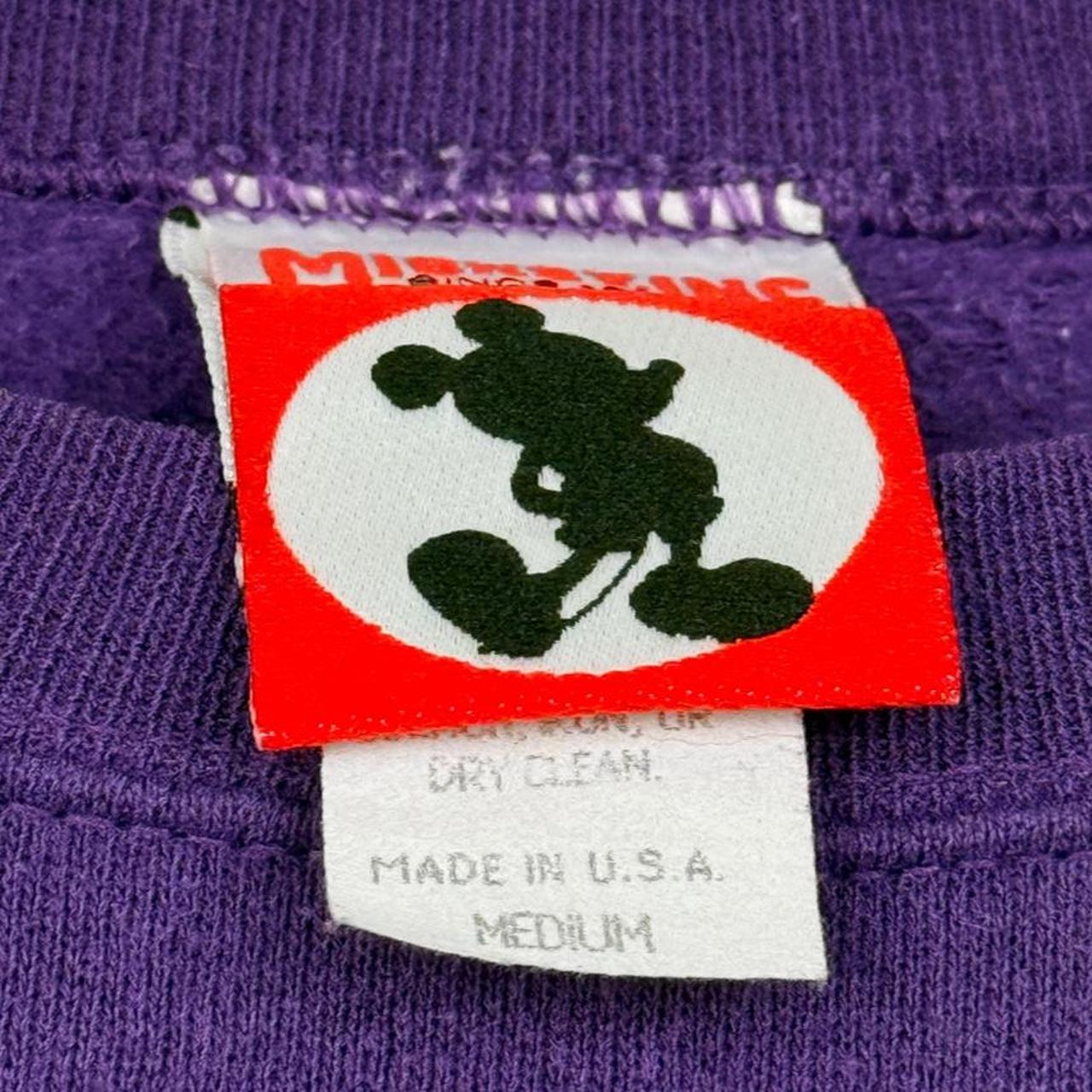 Vintage 90s Walt Disney World 25th Anniversary Purple Sweatshirt (M)