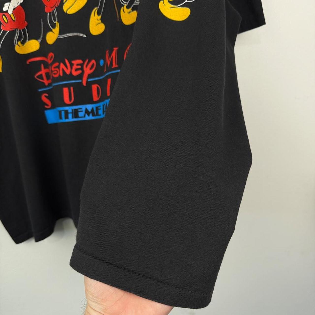 Vintage 90s Disney MGM Studios Mickey Mouse Black T Shirt (Boxy XXL/XXXL, See Measurements)