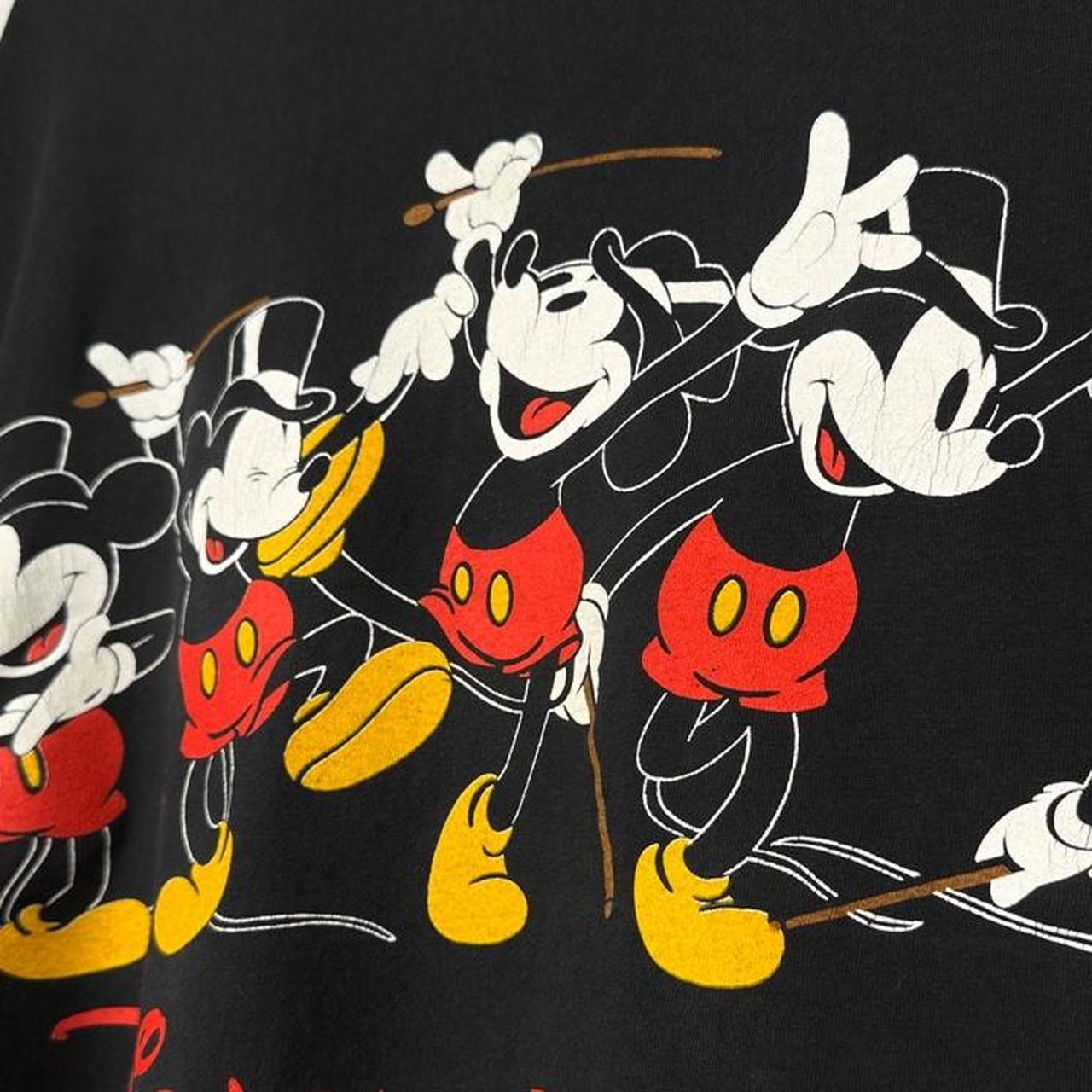 Vintage 90s Disney MGM Studios Mickey Mouse Black T Shirt (Boxy XXL/XXXL, See Measurements)