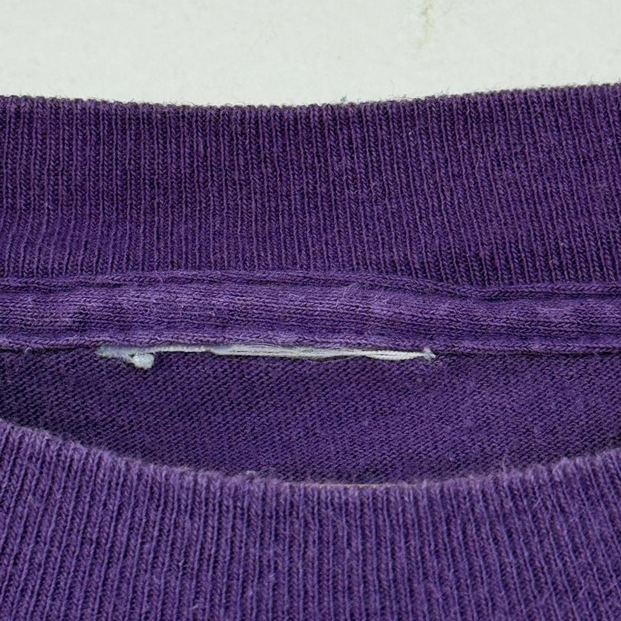 Vintage 90s Disneyland Tomorrowland Mickey Purple T Shirt (XXL)