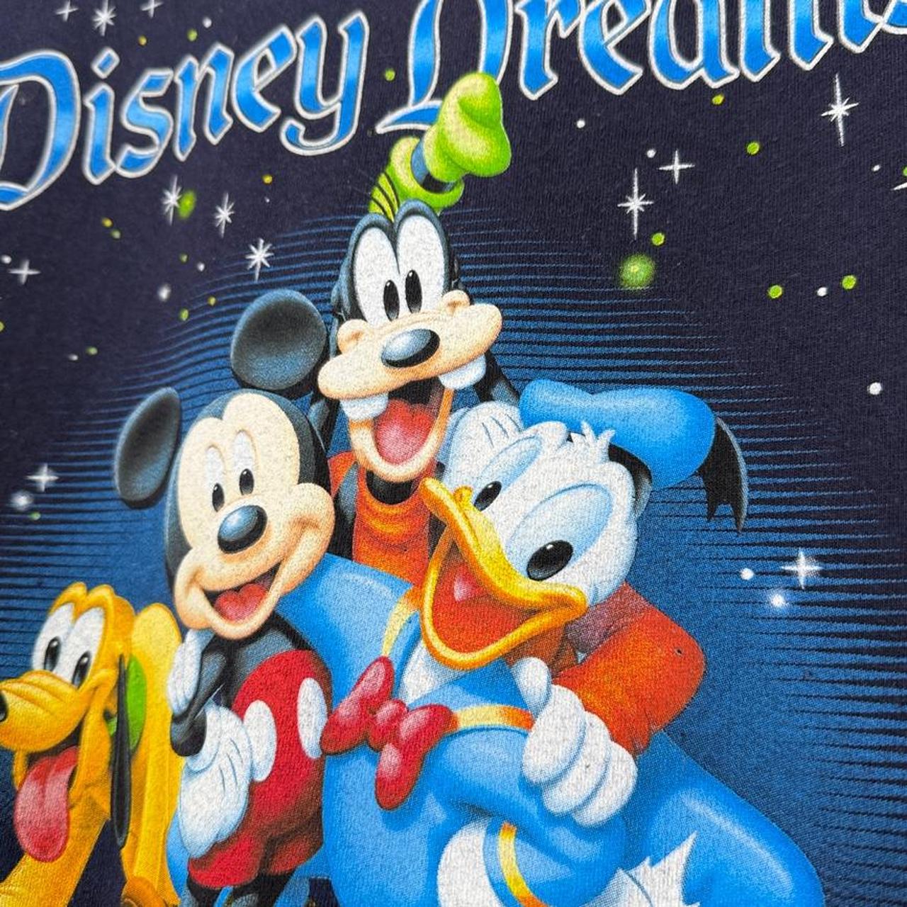 Disney Dreams California Mickey & Friends Navy Blue T Shirt (M)