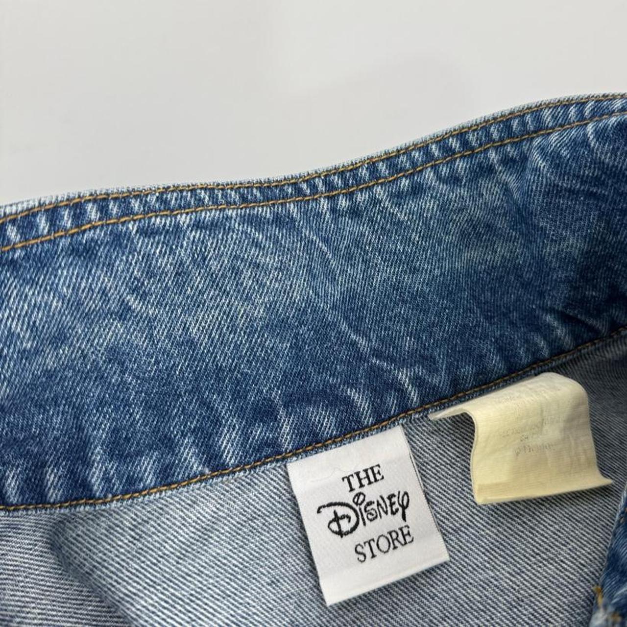 Vintage 90s Winnie The Pooh & Friends Embroidered Blue Denim Jacket (S/M)
