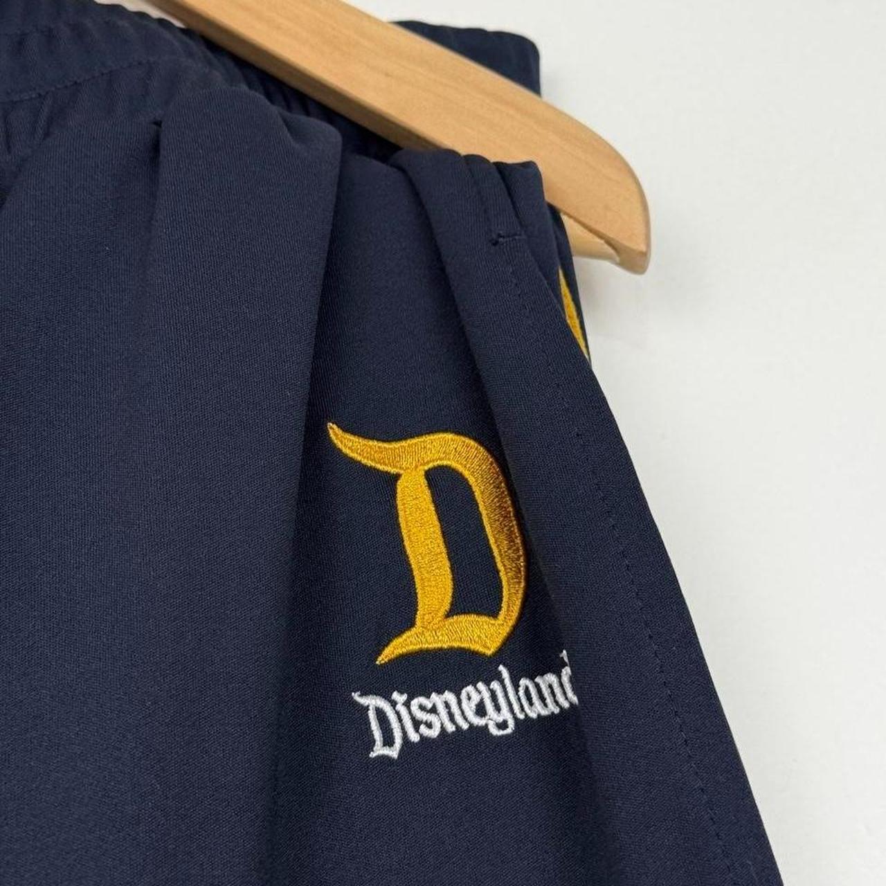 Disneyland Embroidered Striped Navy Blue Joggers (L/XL)