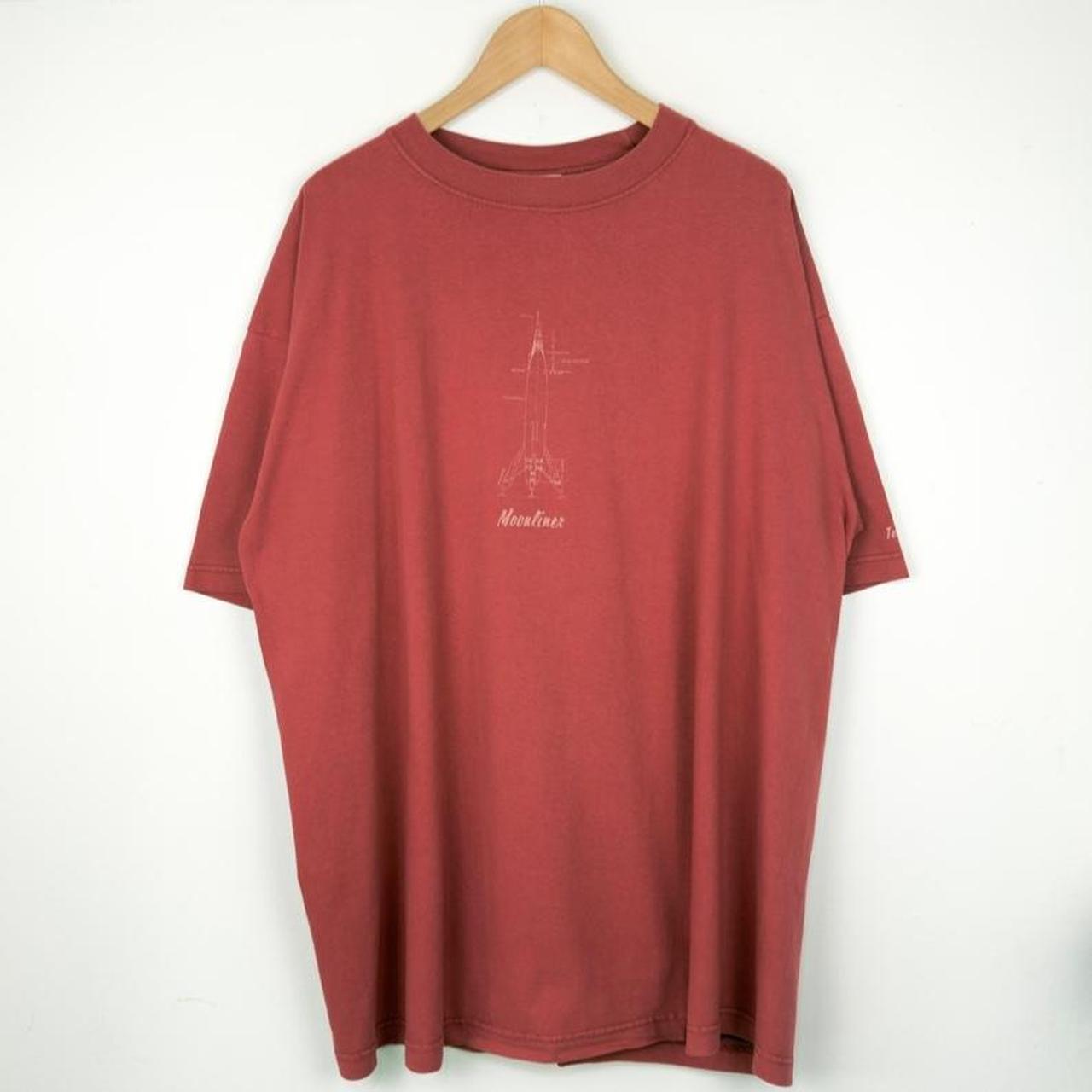Vintage 00s Disneyland Tomorrowland Moonliner T Shirt (XXL)
