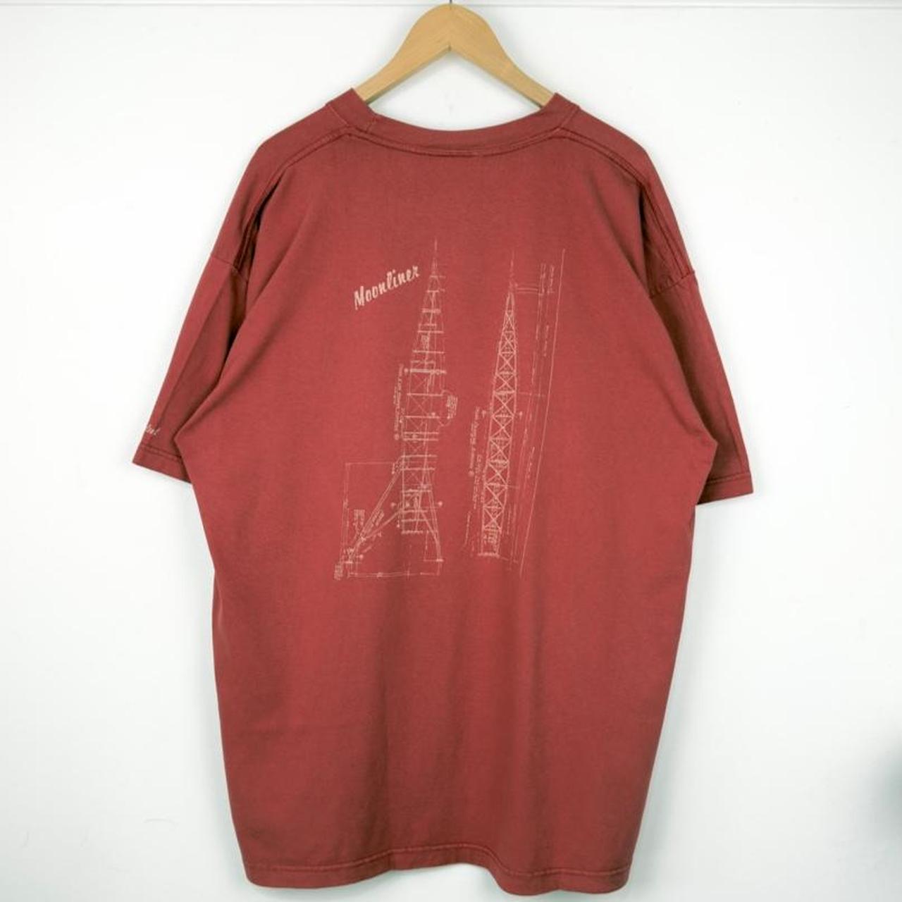 Vintage 00s Disneyland Tomorrowland Moonliner T Shirt (XXL)