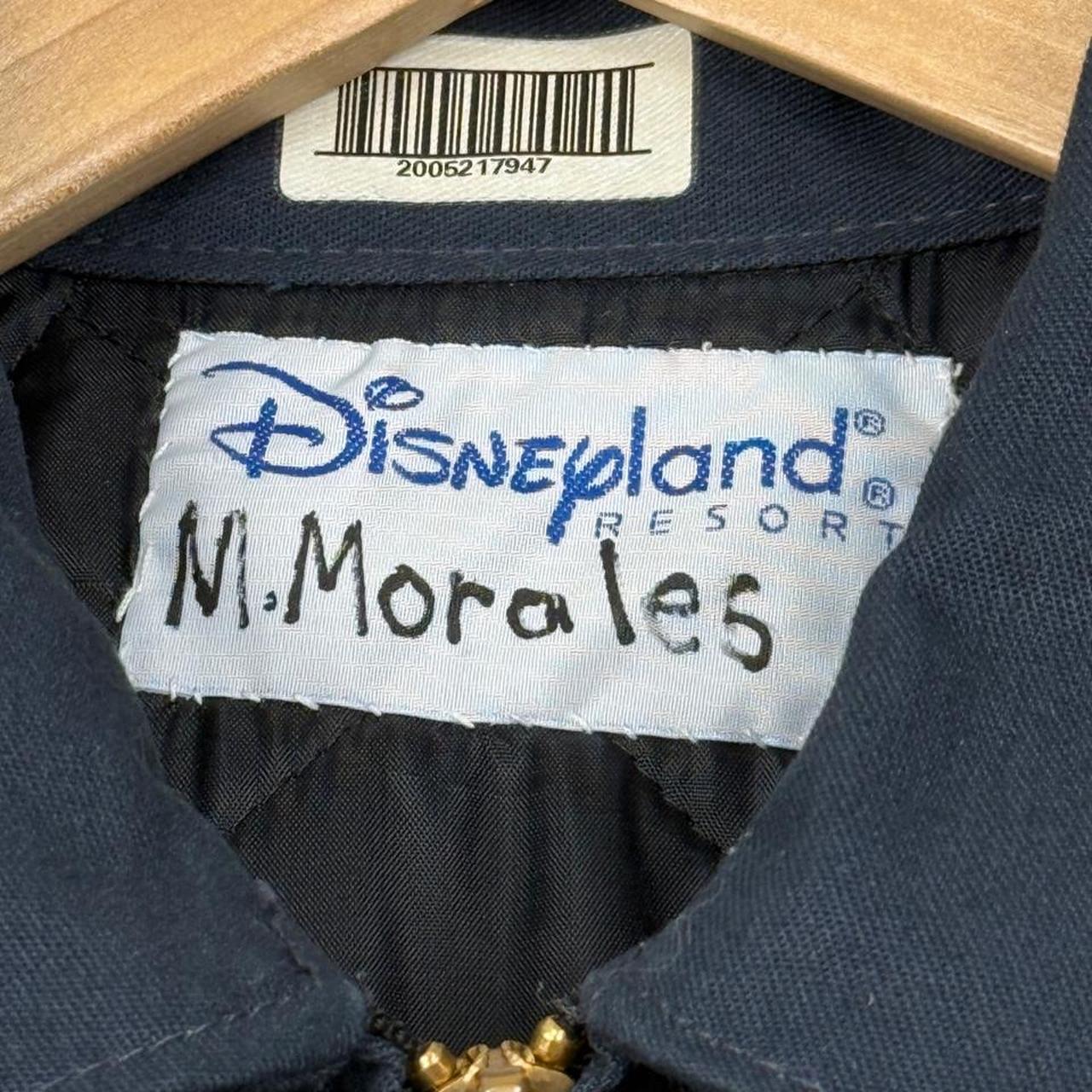 Vintage Disneyland Cast Member Dark Navy Work Jacket (S, See Measurements)