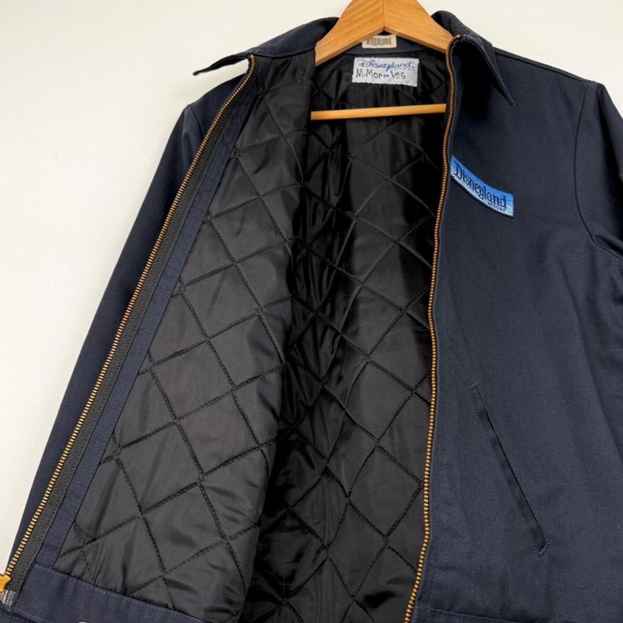 Vintage Disneyland Cast Member Dark Navy Work Jacket (S, See Measurements)