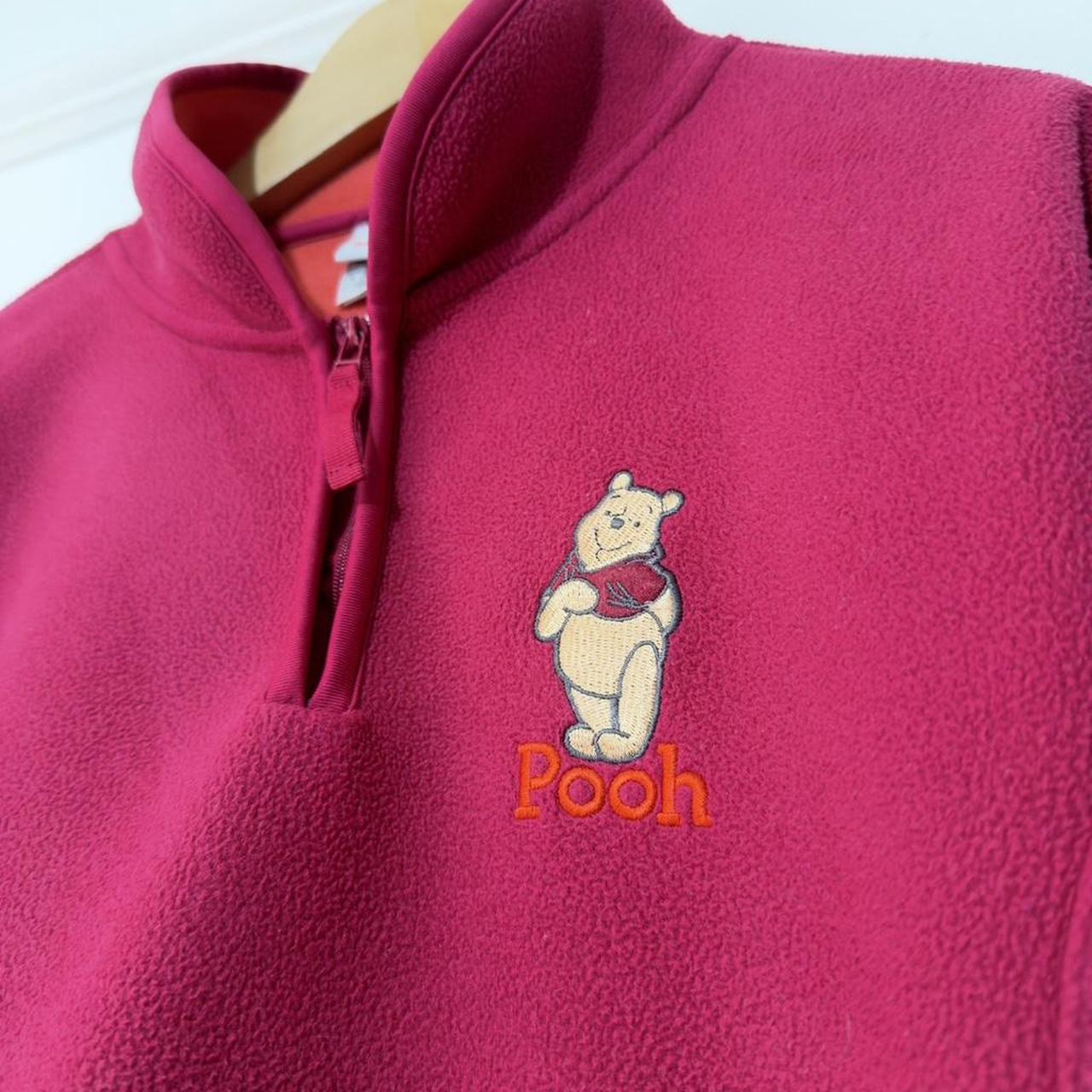 Vintage Pooh 00s Fleece Quarter Zip (L)