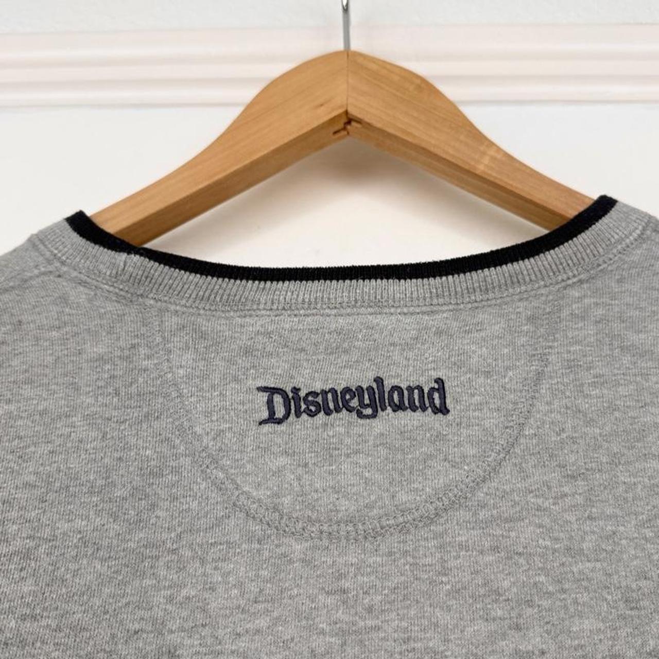 Vintage 00s Disneyland Tigger Spell Out Embroidered Grey Sweatshirt (M)