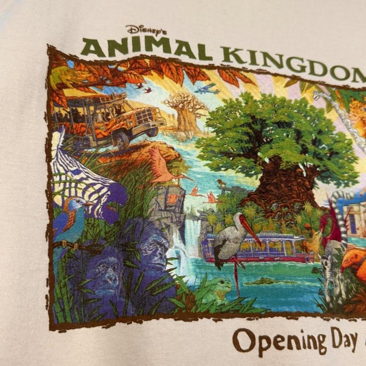 Vintage 1998 Disney's Animal Kingdom Opening Day T Shirt (M)