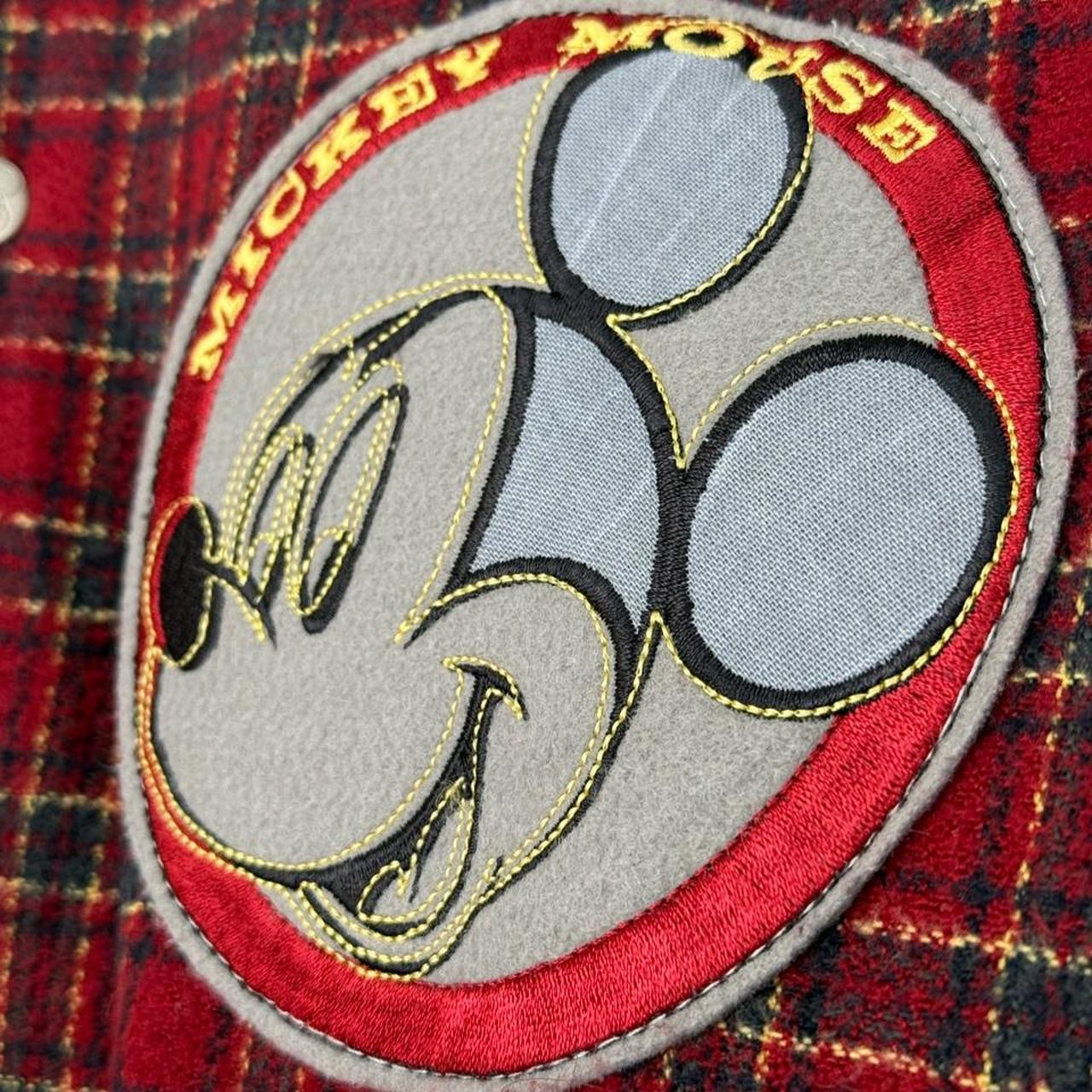 Vintage 90s Mickey Mouse Varsity Bomber Jacket (L)