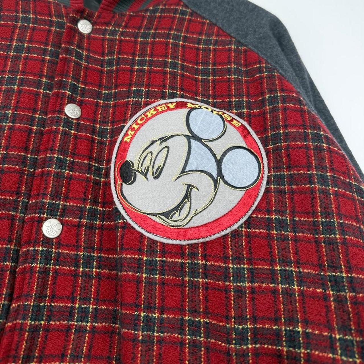 Vintage 90s Mickey Mouse Varsity Bomber Jacket (L)