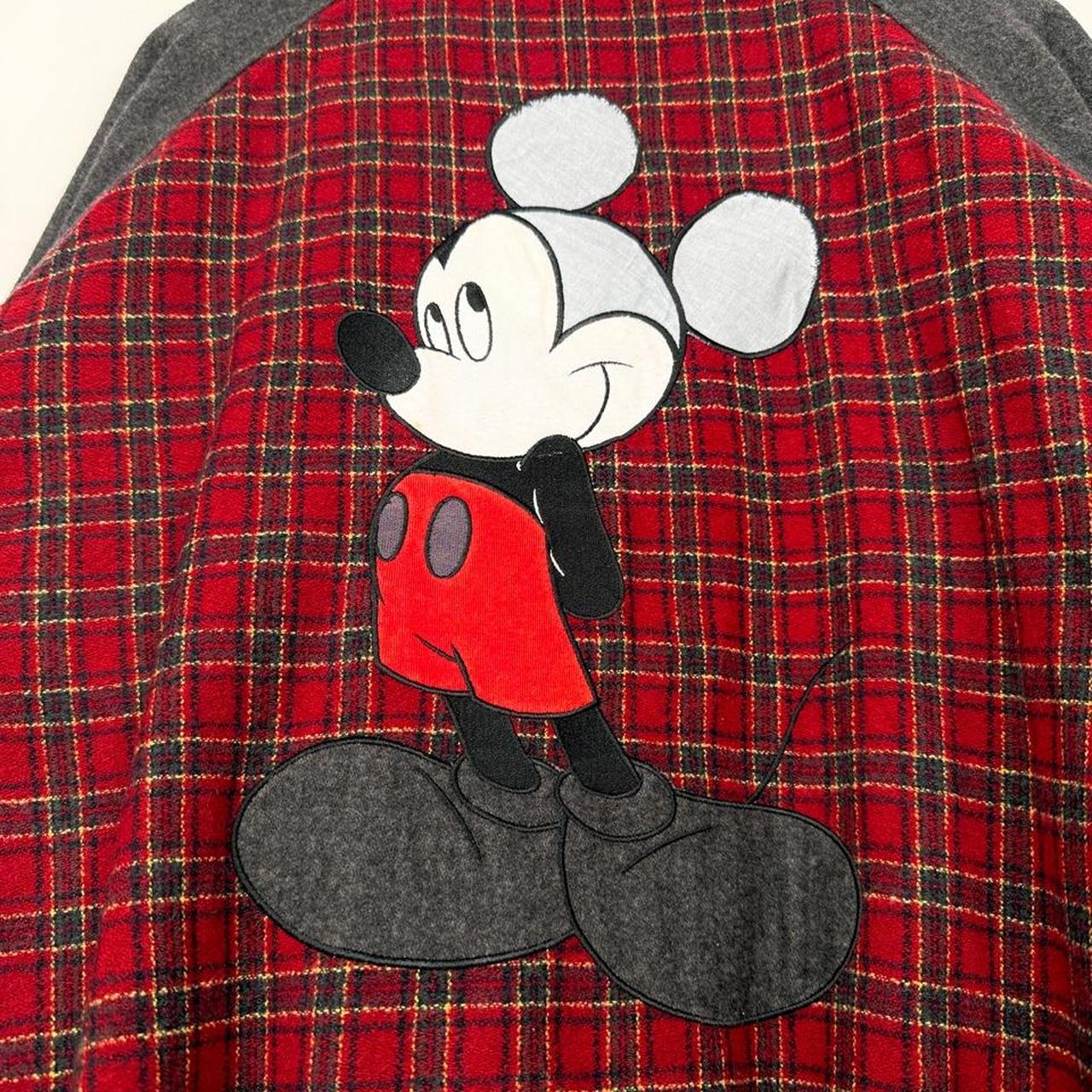 Vintage 90s Mickey Mouse Varsity Bomber Jacket (L)