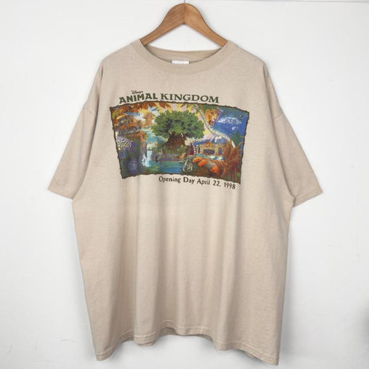 Vintage 1998 Disney's Animal Kingdom Opening Day T Shirt (XXL)
