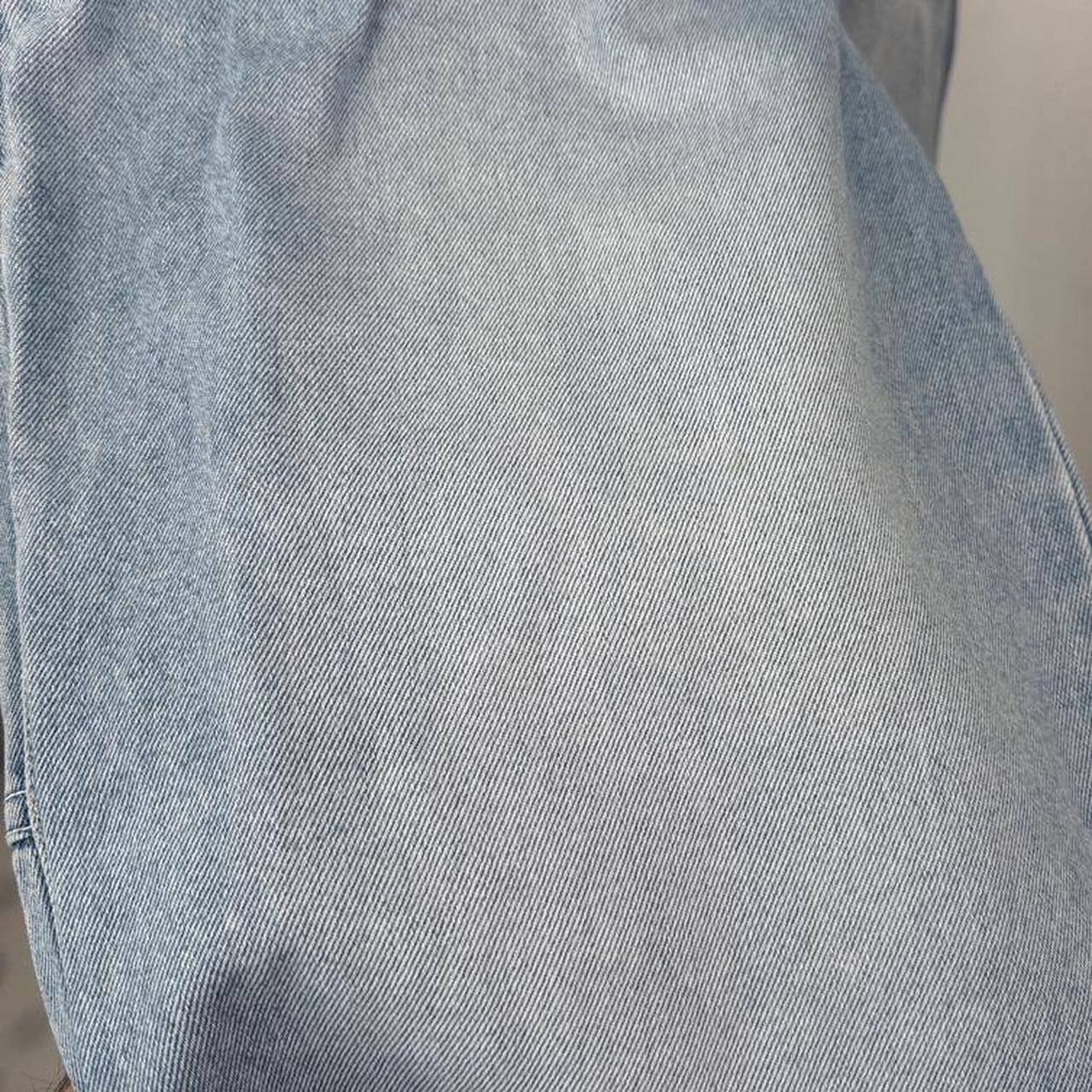 Vintage 90s Winnie the Pooh Embroidered Light Blue Denim Dungarees (S/M)