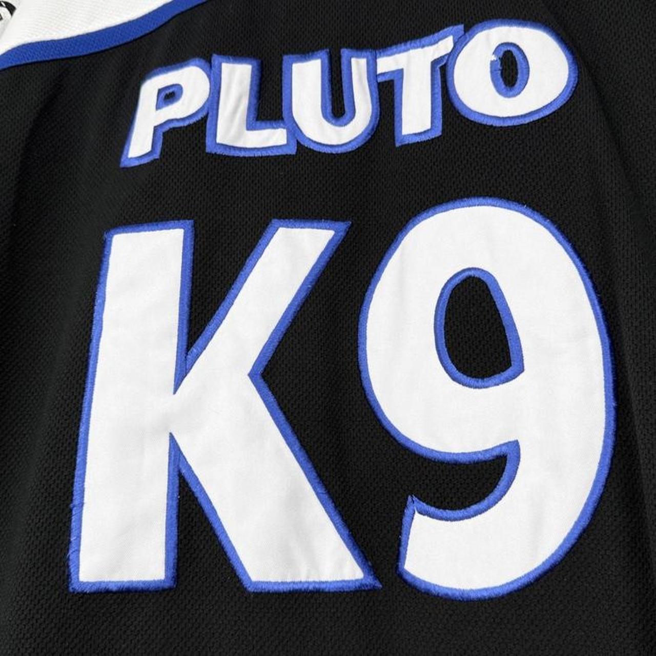 Vintage 00s Walt Disney World Pluto Ice Hounds Ice Hockey Jersey (XL)