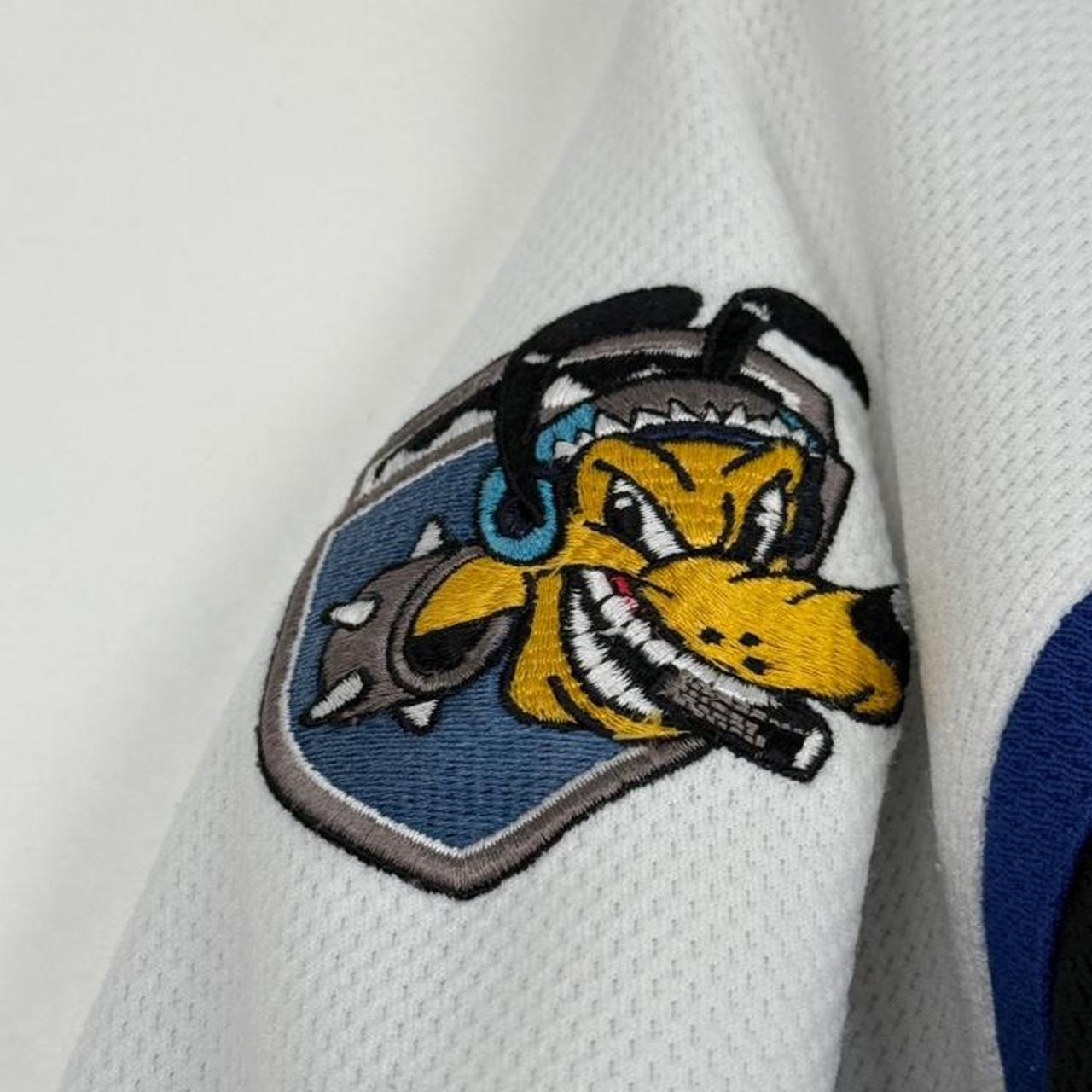 Vintage 00s Walt Disney World Pluto Ice Hounds Ice Hockey Jersey (XL)