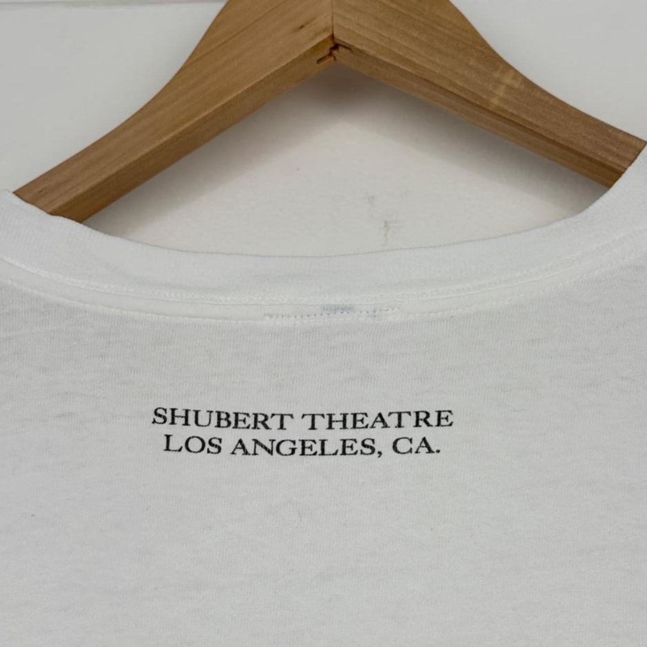Vintage 90s Beauty And The Beast Broadway Musical Tour White T Shirt (XL)