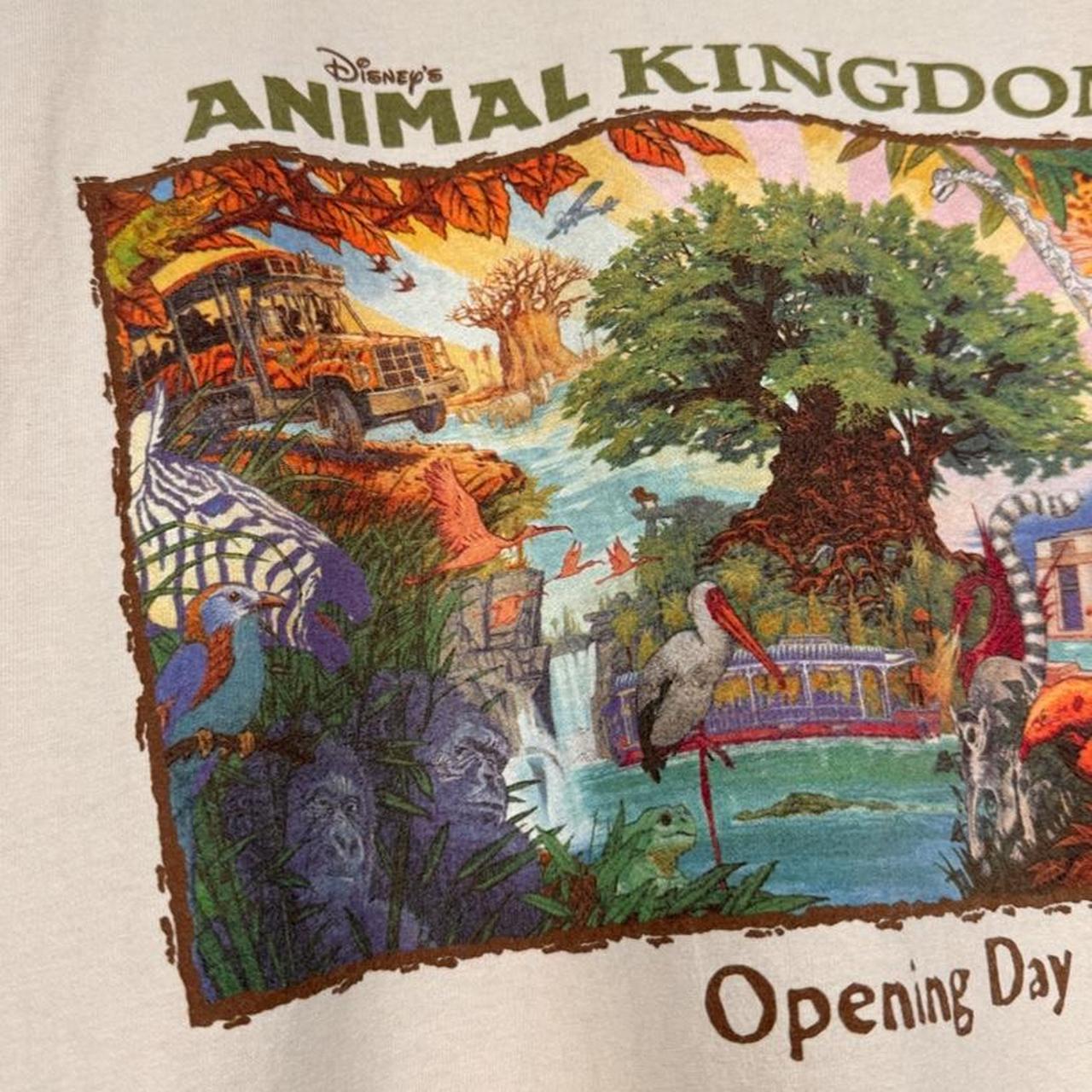 Vintage 1998 Disney's Animal Kingdom Opening Day T Shirt (XL)
