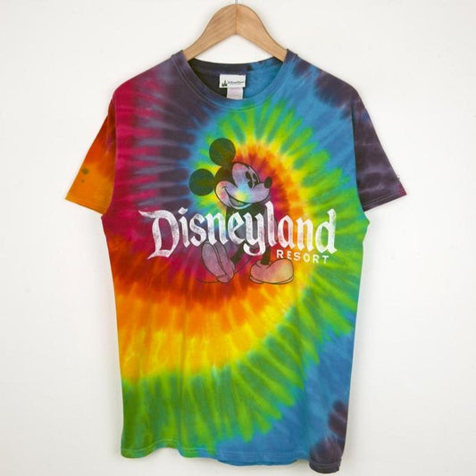 Disneyland Resort Mickey Mouse Multicoloured Tie Dye T Shirt (M)