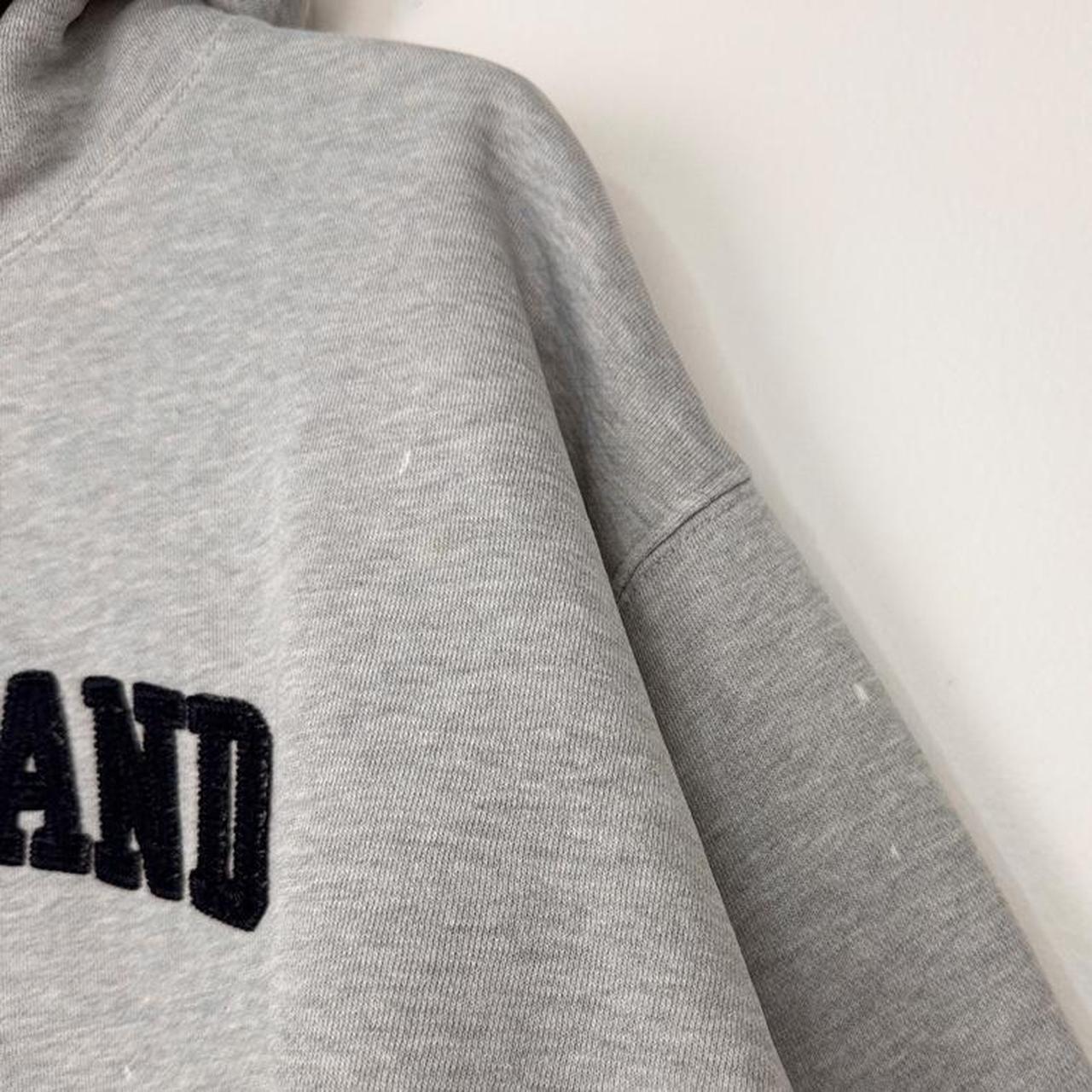 Vintage 00s Disneyland Spell Out Embroidered Grey Hoodie (XL)