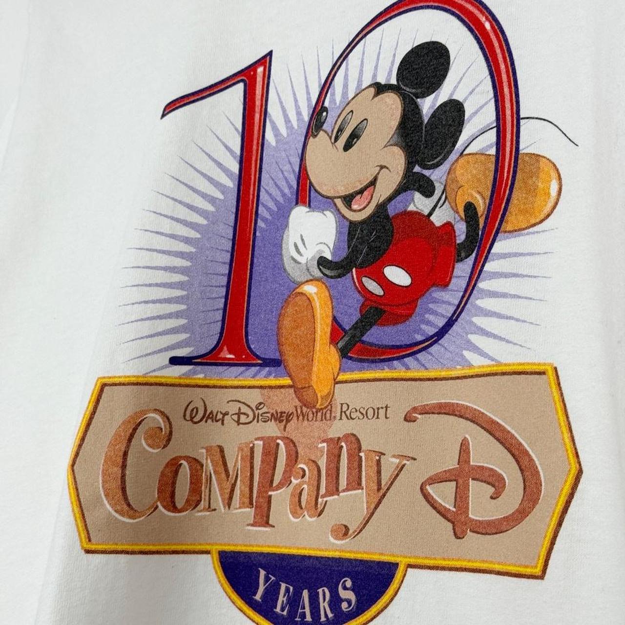 Vintage 2001 Company D 10th Anniversary Disney World Cast Exclusive T Shirt (S)